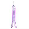 Athletic Bar Expandable Gymnastics Bar Horizontal Kip Bar Junior Training Adjustable Height Jungle Gym Children Folding Monkey Bars Climbing Tower Playground Balance Bar Gymnasts Purple view 2
