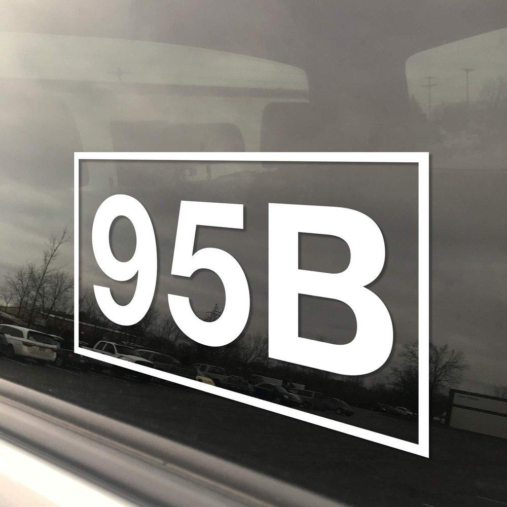 Army MOS 95B Military Police MP Veteran Window Decal Lifetime Replacement