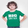 Big Brother Shirt for Toddler Promoted to Best Big Brother Announcement Baby Boys (US, Age, 5 Years, Green) view 2