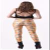 Sister Amy Women's Digital Skull Printed Elastic Footless Tights Leggings Hamburger XXXX-Large view 4