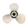 ARKDOZA 11 3/8X12 Aluminum Outboard Propeller Fit for Yamaha 25HP-60HP 3 Blades RH OEM No: 663-45952-02-EL view 2