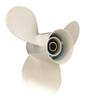 ARKDOZA 11 3/8X12 Aluminum Outboard Propeller Fit for Yamaha 25HP-60HP 3 Blades RH OEM No: 663-45952-02-EL view 3
