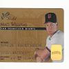 1995 DONRUSS Studio Gold MATT Williams #24 of 50 view 1