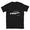 C3 Sports Car Stingray Night Ride Short-Sleeve Unisex T-Shirt Black view 1