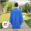 CLERKMANS Royal Blue High School Graduation Gown  Matte Fabric 48 (5'3"-5'5") view 4