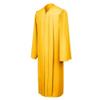 CLERKMANS Gold High School Graduation Gown  Matte Fabric 51 (5'6"-5'8")
