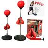 HW HongWu Punching Bag Boxing Bag Set Boxing Gloves and Stand | Height Adjustable Freestanding Punching Ball Speed Bag Heavy Bag - Boxing Training MMA Stress Relief & Fitness view 2