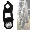 Mountain Road Rear Derailleur Hanger Extension Extender Frame Gear Tail Hook Extender (Black) view 2