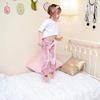 Kaipiclos Baby Girls Pants Velvet Toddler Kids Bell Bottom Pants Infant Wide Leg Stretch Pleuche Long Trousers 1-5T (Pink, 1-2 Years) view 2