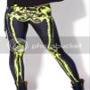 Sister Amy Women's Digital Galaxy Printted Ankle Elastic Tights Legging Sexy Yellow Skeleton US XXXXL view 4