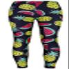 Sister Amy Women's Digital Galaxy Printted Ankle Elastic Tights Legging Fruit US XXXXL view 1