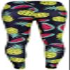Sister Amy Women's Digital Galaxy Printted Ankle Elastic Tights Legging Fruit US XXXXL view 4
