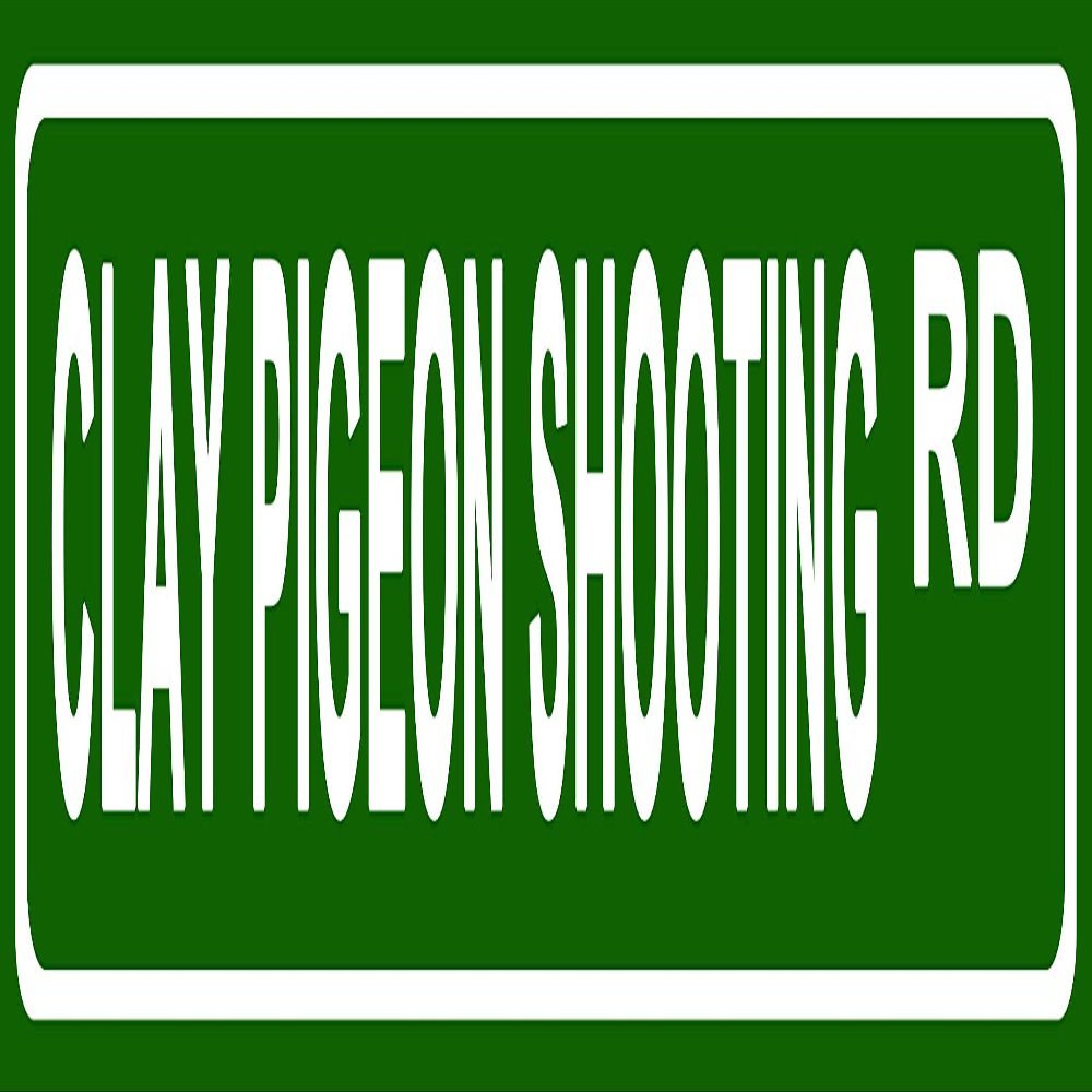 Makoroni - Clay Pigeon Shooting Sports Aluminum Metal 4x18 inc. Decorative Street and Room Sign