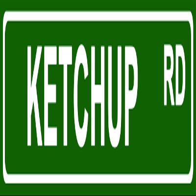 Makoroni - Ketchup Foods Aluminum Metal 4x18 inc. Decorative Street and Room Sign