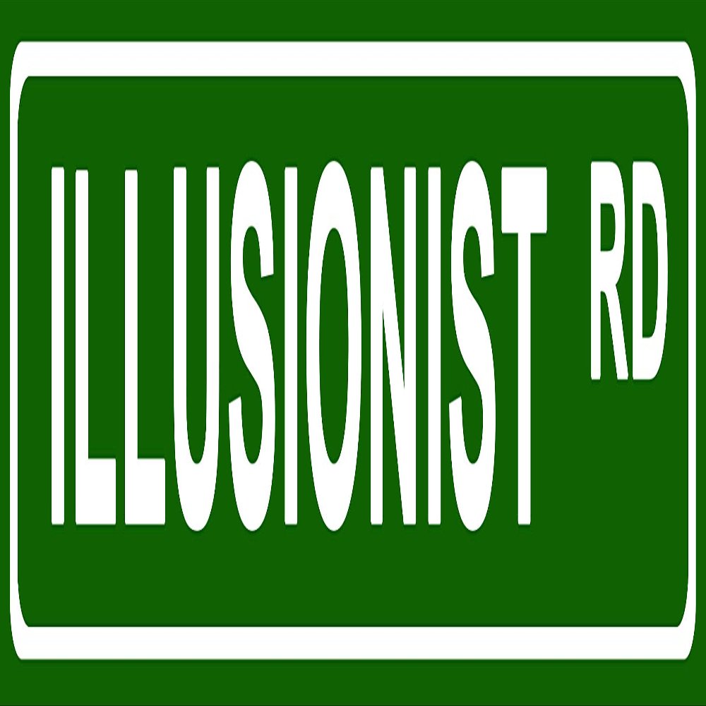Makoroni - Illusionist Career Aluminum Metal 4x18 inc. Decorative Street and Room Sign