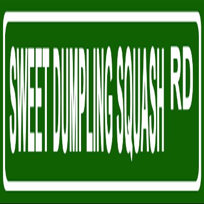 Makoroni - Sweet Dumpling Squash Foods Aluminum Metal 4x18 inc. Decorative Street and Room Sign