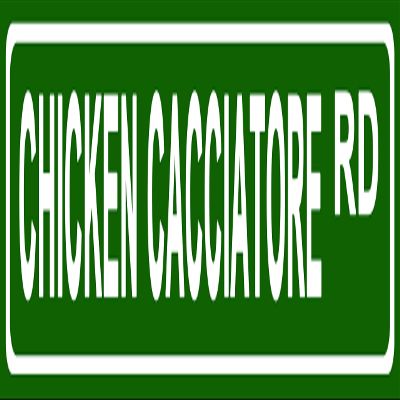 Makoroni - Chicken CACCIATORE Foods Aluminum Metal 4x18 inc. Decorative Street and Room Sign