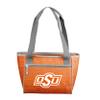 Logo Brands OK State Crosshatch 16 Can Cooler Tote view 1