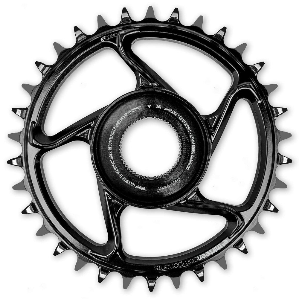 ethirteen by The Hive espec Direct Mount Chainring 38t for Shimano E8000