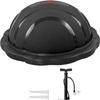 Yes4All 880LBS Half Ball Balance Trainer, Pilates Balance & Stability Ball for Exercises, Home Gym, Floor & Full Body Workouts, Matte Black view 1