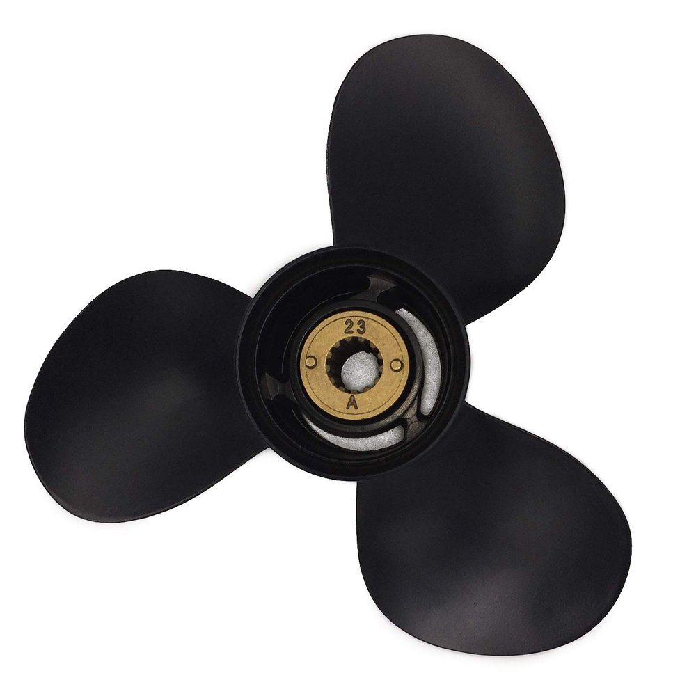 ARKDOZA 11 3/8x12 Aluminum Outboard Boat Propeller for Mercury Engine 25/30/35/40/45/50/60/70 HP 48-855856A5