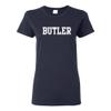 UGP Campus Apparel LS01 - Butler Bulldogs Basic Block Womens T-Shirt - 3X-Large - Navy view 1