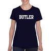 UGP Campus Apparel LS01 - Butler Bulldogs Basic Block Womens T-Shirt - 3X-Large - Navy view 4
