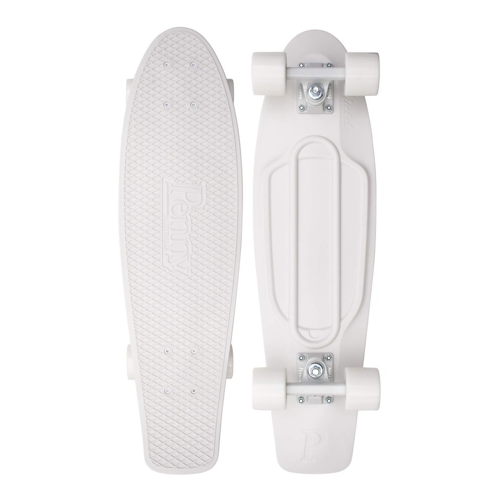 Penny Australia, 27 Inch White Penny Board, The Original Plastic Skateboard