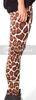 Sister Amy Women's Digital Geometry Printted Ankle Elastic Tights Legging Leopard US XXXXL view 2