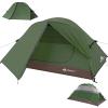 Forceatt Camping Tent 2 Person, Backpacking Tent Waterproof & Windproof, Ultralight Instant Tent with Rain Fly for Camping, Hiking, Outdoor view 1
