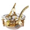 AV Sun Dial Compass Brass Navigation Sun Clock Maritime Compasses Hiking/Traveling Gifts view 3