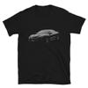 Firebird Transam LT1 5.7 V8 Short-Sleeve Unisex T-Shirt Black view 1