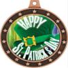 2.5" St. Patrick's Day Universe Star Bronze Medal, Happy St. Patrick's Day Trophy Medal Awards, Great Lucky Shamrock Themed Prizes for Kids 20 Pack Prime view 2