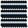 36 Pairs Of Yacht & Smith Men Wholesale Cotton Sport Athletic Mid Ankle Socks Bulk Case Pack Size 10-13 (Black) view 1