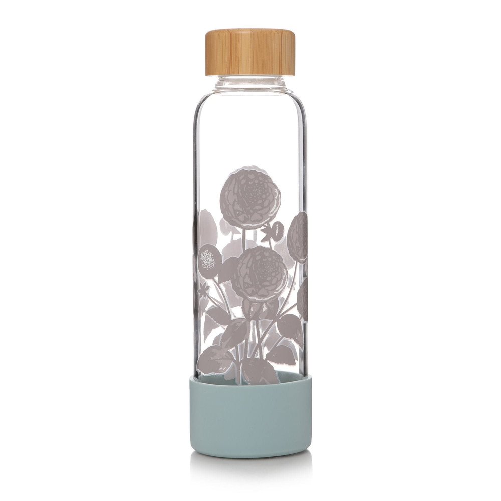 Half Moon Bay Water Bottle (Glass) - RHS (Dahlia)