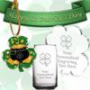 2.5" St. Patrick's Day Universe Star Silver Medal, Happy St. Patrick's Day Trophy Medal Awards, Great Lucky Shamrock Themed Prizes for Kids 50 Pack Prime view 4