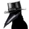 Ulalaza Plague Doctor Mask Latex Long Nose Bird Beak Steampunk masks Halloween Cosplay Party Props Costume view 1