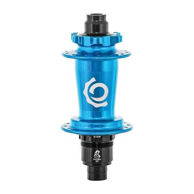Industry Nine Classic DH150/157 6B Bicycle Disc Hub - Rear, 32H, 12mm TA, 157mm, Shimano Micro Spline - Turquoise - H2MTXAXG7