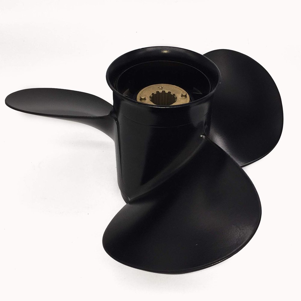 ARKDOZA 11 1/8x13 G Aluminum Alloy Boat Propeller for Mercury 25-70HP Outboard Engine