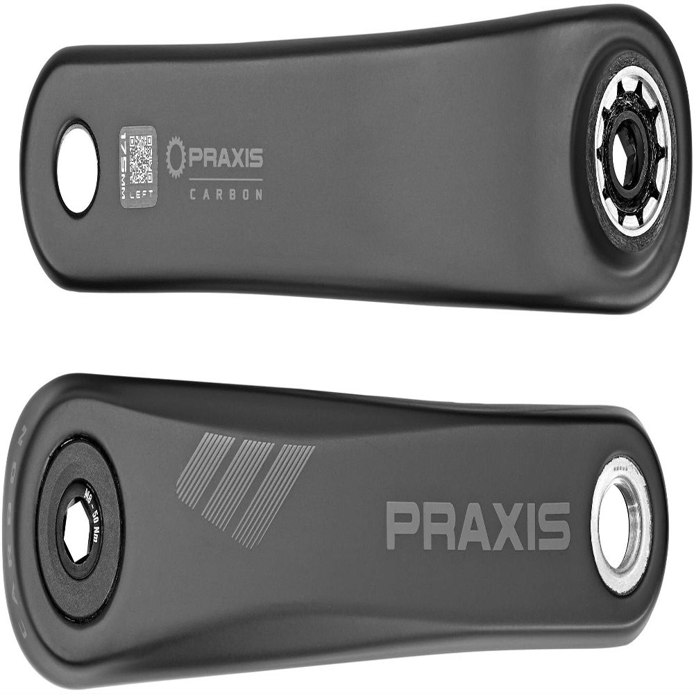 PRAXIS Carbon E-Crank-Isis-Brose/FAZUA, PEDIVELLA Unisex Adult, Black, One Size