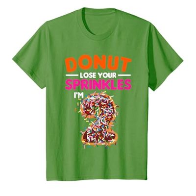 2 Year Old Donut Lose Your Sprinkles Birthday Party 2nd Gift T-Shirt