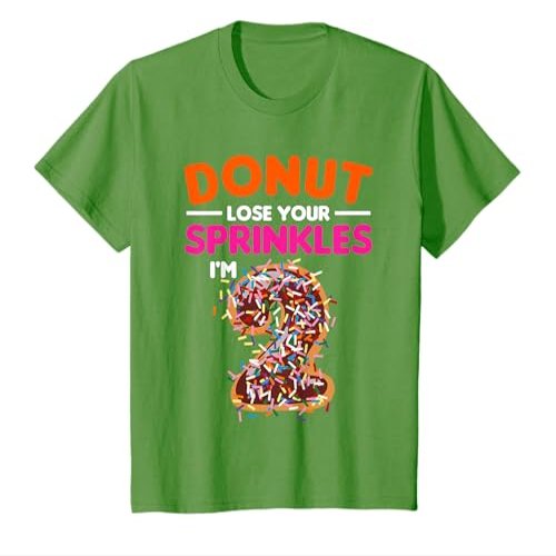 2 Year Old Donut Lose Your Sprinkles Birthday Party 2nd Gift T-Shirt