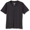 TM365 Women's Sonic Heather Performance Short Sleeve V-Neck T-Shirt, Black Heather, Medium view 1