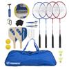 Triumph Sports Multi-Sport Versatile Combo Outdoor Game Net Set Includes Volleyball, Badminton, and Pickleball, Blue (35-7510-2) view 2