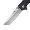 Cold Steel SR1 Lite 8Cr14MoV Steel 4" Tanto Point Blade Griv-Ex Handle Folding Knife with Tri-Ad Locking Mechanism, Boxed view 3