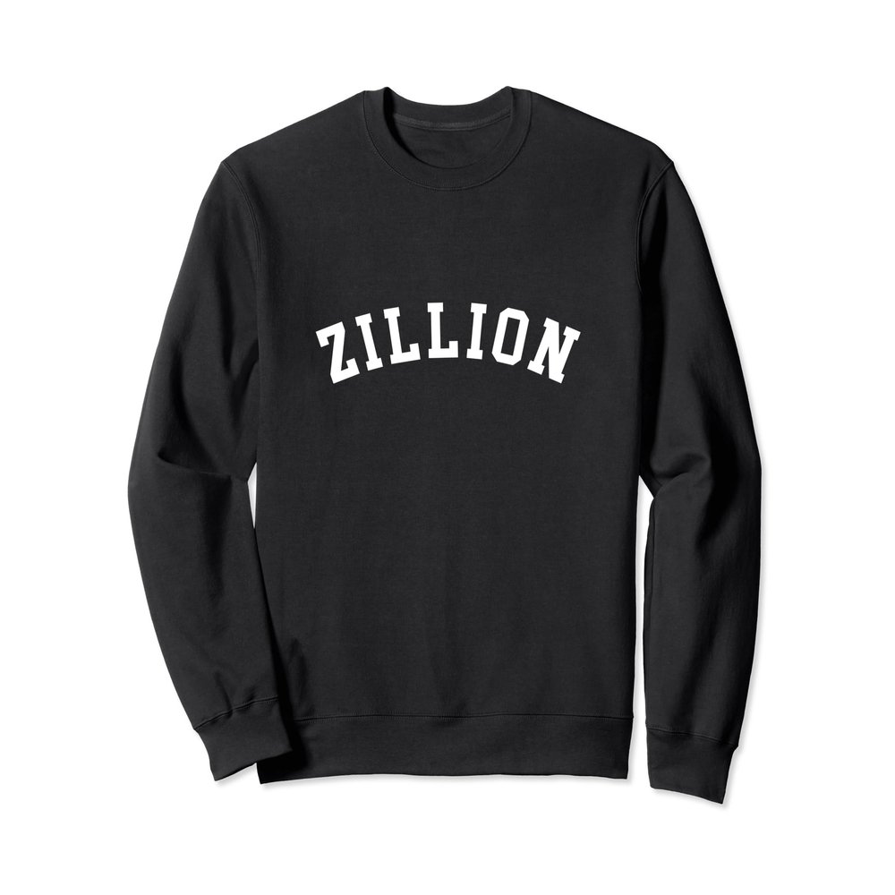 Barstool Sports Zillion Beers College Style Sweatshirt