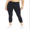 Bally Total Fitness Women's High Rise Mid-Calf Legging, Black, Small view 1