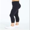 Bally Total Fitness Women's High Rise Mid-Calf Legging, Black, Small view 3