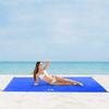 Red Suricata Sand Free Beach Mat  Large Sandproof Beach Blanket, Sandless, Waterproof  Fits and Matches Beach Canopy - Oversized Sand Proof Beach Mats for Outdoor, Picnic, Camping (Medium, Blue) view 1
