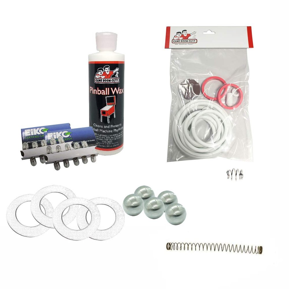 Game Room Guys 1949 United Tampico Pinball White Premium Maintenance Kit